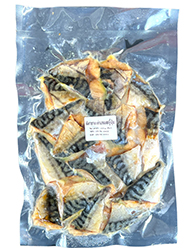 ปลาซาบะย่างซีอิ๊ว (ซอสญี่ปุ่น) 300 g. (ปลายหาง)